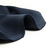 Crêpe polyviscose marine