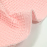 Cotton 100% pink pink honeycomb