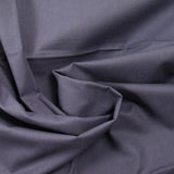 Cretonne de coton gris foncé