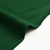 Maille polo coton vert forêt