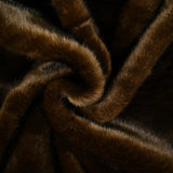 Fuera falsa Rosanna Short Brown