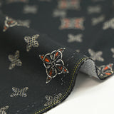 Gabardine 100% coton symbole celtique fond noir