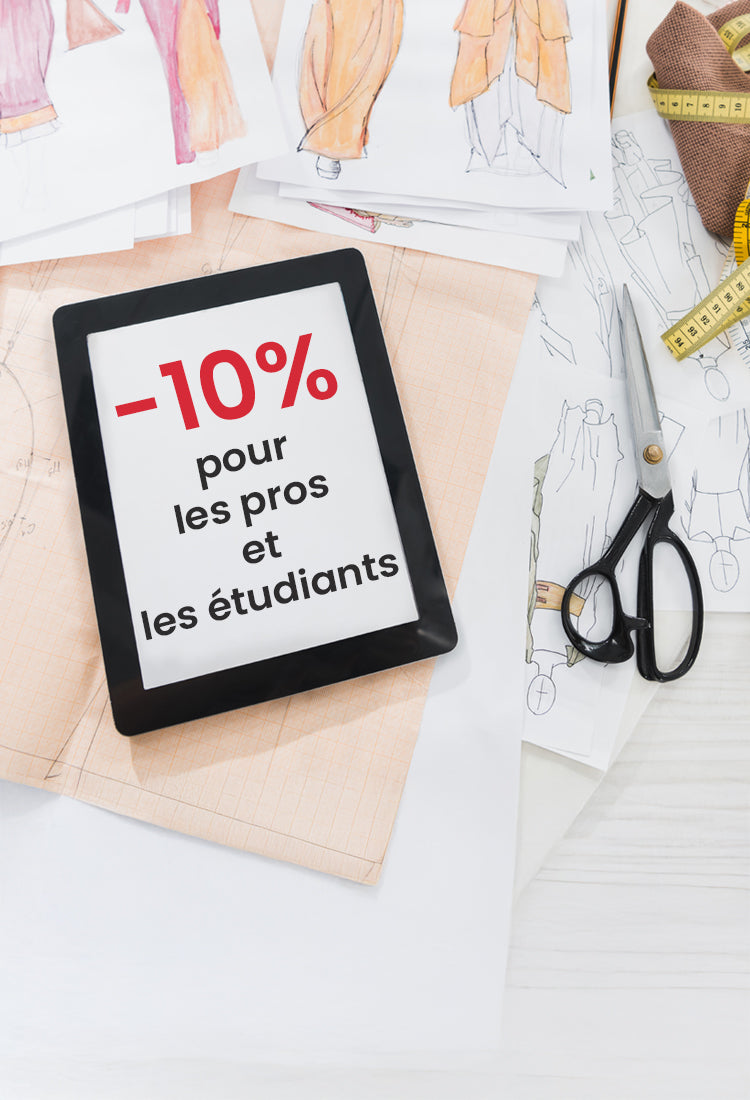 -10% pour les pros et les étudiants