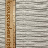 Maille résille tressée polyester gris argenté