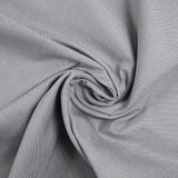 Coton tissé teint gris
