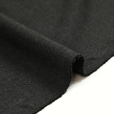 Polyester fin chiné gris anthracite