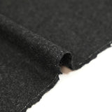 Tissu tailleur en laine mélangée chiné gris foncé