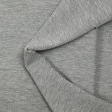 Maille polo coton gris chiné