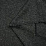 Tissu tailleur en laine mélangée chiné gris foncé