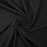 Polyester fin chiné gris anthracite