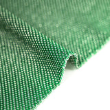 Jacquard polyester lurex argent fond vert