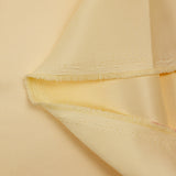 Satin duchesse polyester jaune beurre