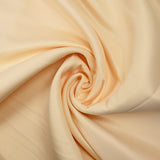 Satin duchesse polyester jaune beurre
