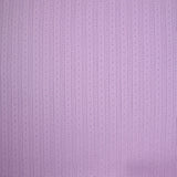 Jersey pointelle 100% coton mauve