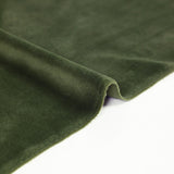 Jersey de velours tout doux vert bouteille