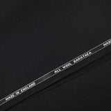 Tissu tailleur 100% laine sergé noir