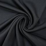 Tissu tailleur 100% laine sergé noir