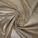 Lamé de polyester lurex doré