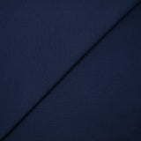 Maille polo coton envers jersey bleu marine