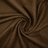 Drap de laine mélangée fin rayé ton sur ton caramel