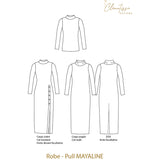 Mayaline-Pull Dress Couture Pattern