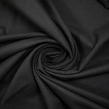 Flanelle polycoton noire