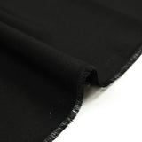 Crepé georgette de poliéster negro