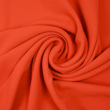 Sergé de polyester uni orange