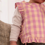 Patron plastron, pull sans manches et bavoir bébé ADÉLAÏDE