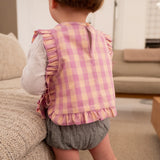 Patron plastron, pull sans manches et bavoir bébé ADÉLAÏDE