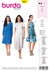 Patron n°6821 : Robe cintrée