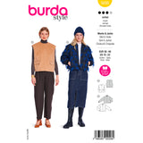 Patron Burda n°5698 : Gilet &amp; veste
