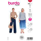 Patron Burda n°5717 : T-shirt