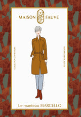 Patron de couture manteau MARCELLO