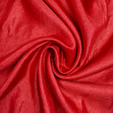 Crêpe irisé polyester rouge