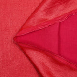 Crêpe irisé polyester rouge