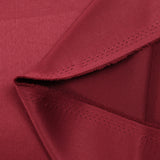 Satin polyester uni Inès bordeaux