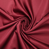 Satin polyester uni Inès bordeaux