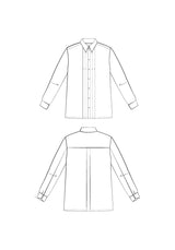 Patron de couture chemisier SCALA