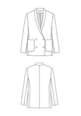 Blazer Mimosa Patrón de costura