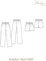 Patron de couture Pantalon/Short TOMY