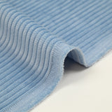 Velours de coton côtelé bleu clair