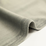 Jersey de terciopelo gris claro muy suave