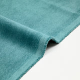 Velours polyester fines côtes jade