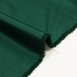 Satin polyester uni Inès vert forêt