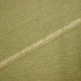 Laine mélangée fine chinée jaune et vert