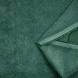 Velvet de poliéster Costilla verde de pino fino