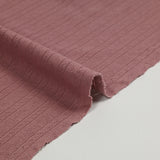 Jersey pointelle 100% coton vieux rose