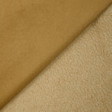 Bombardier suédine envers mouton ocre