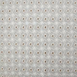 Broderie anglaise Nadiya blanc cassé
